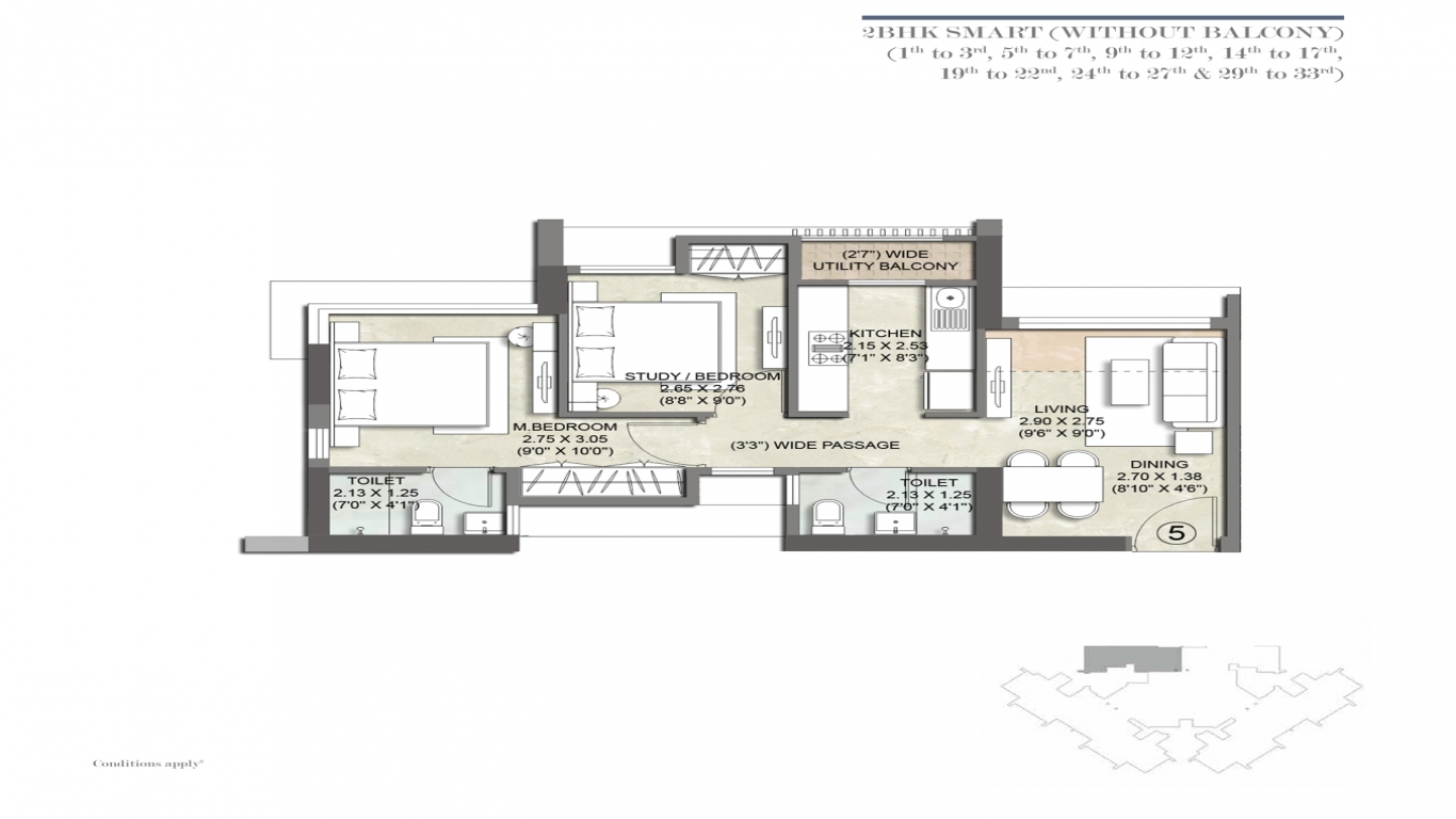 Kalpataru Paramount Thane West-Floor9.jpg